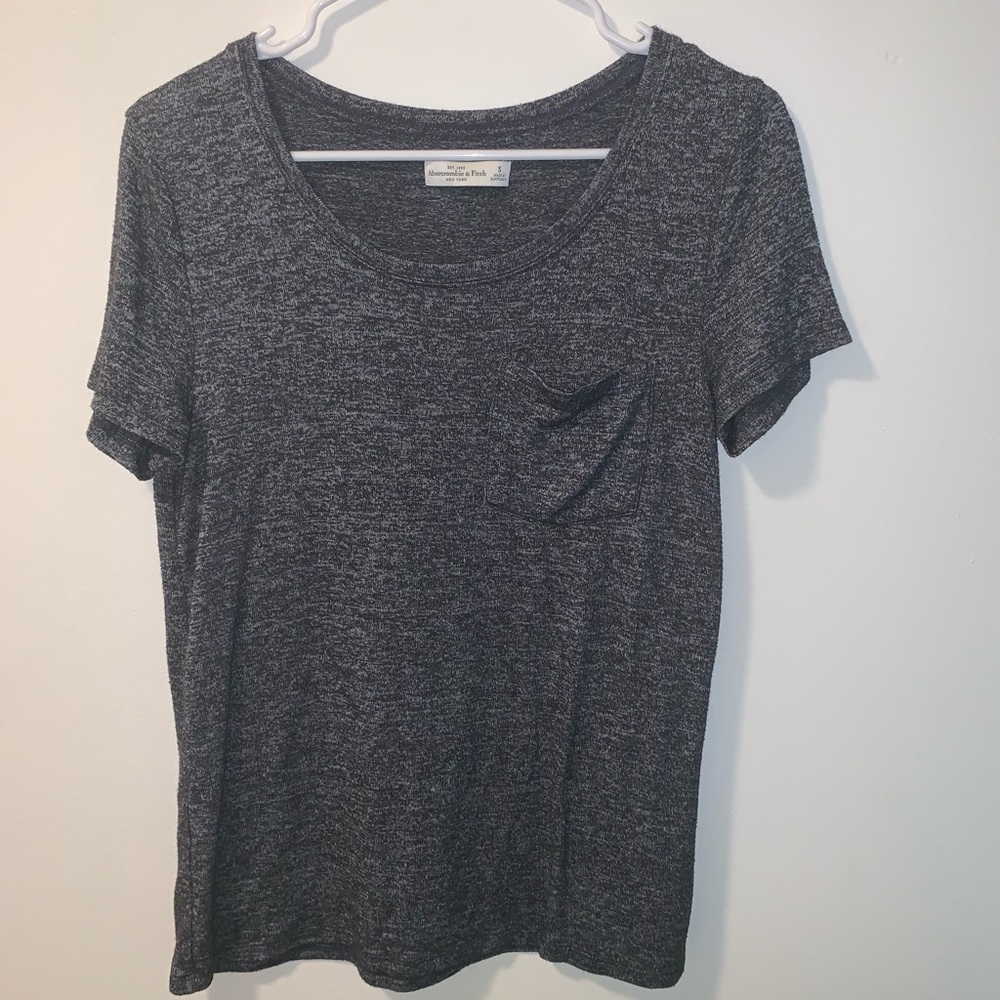 A&F heathered tee